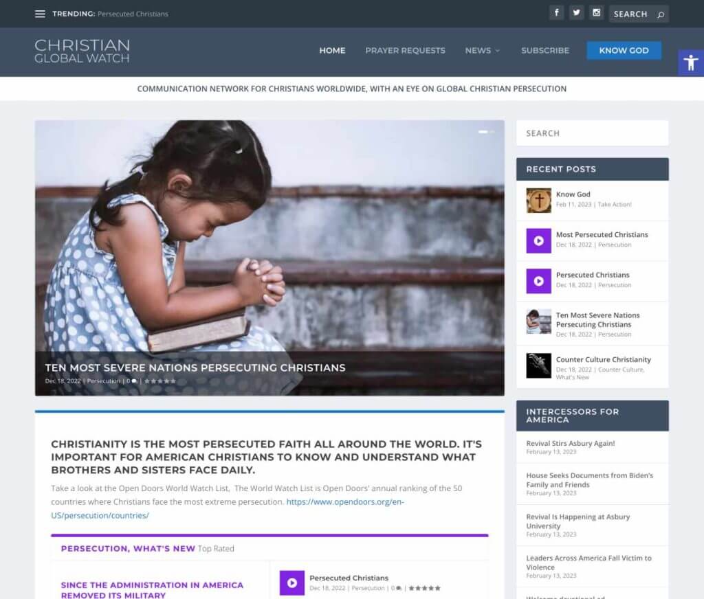 Christian Global Watch